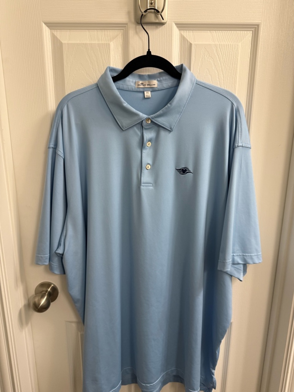Peter Millar Disney Cruise Line Light Blue Polo